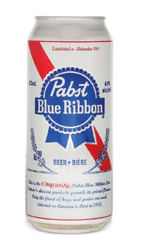 ◇FLUX PABST BLUE RIBBON XF Mサイズ◇ Pabst Blue Ribbon 473ml Can | R&G's Beer Vault